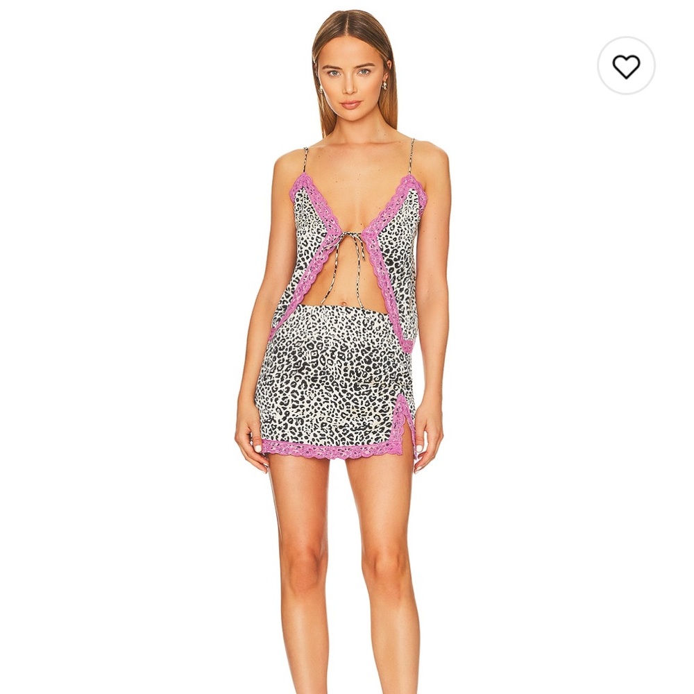Superdown skirt set